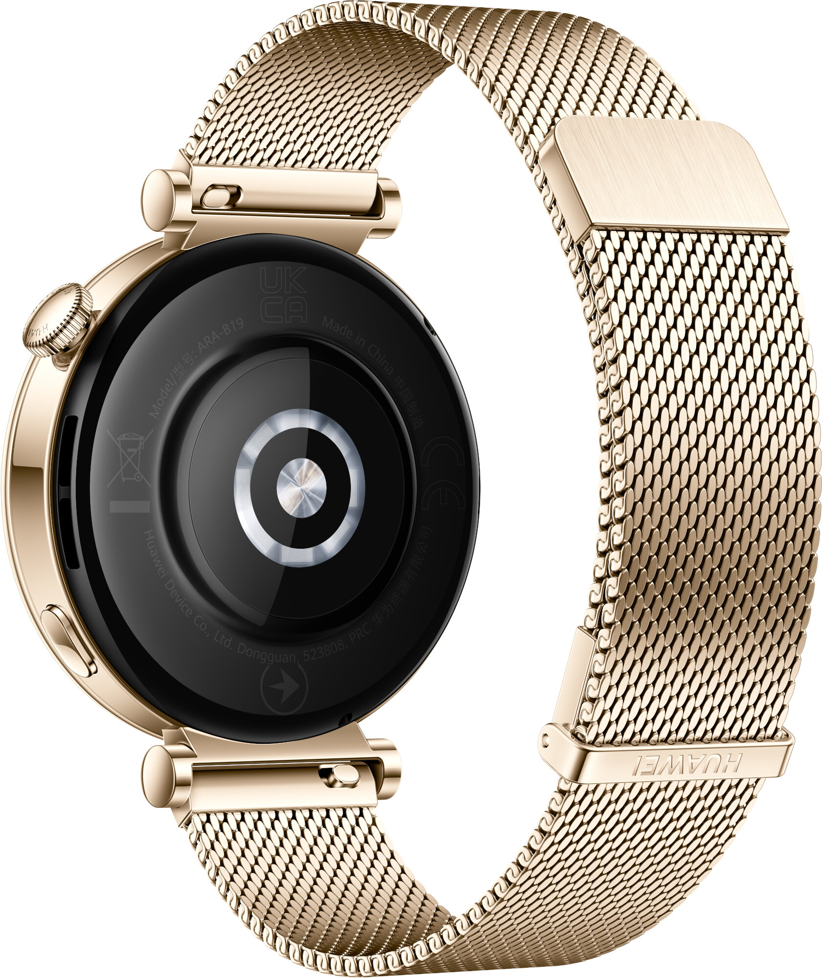 Smartwatch damski HUAWEI Watch GT 4 Elegant 41mm Złoty tył