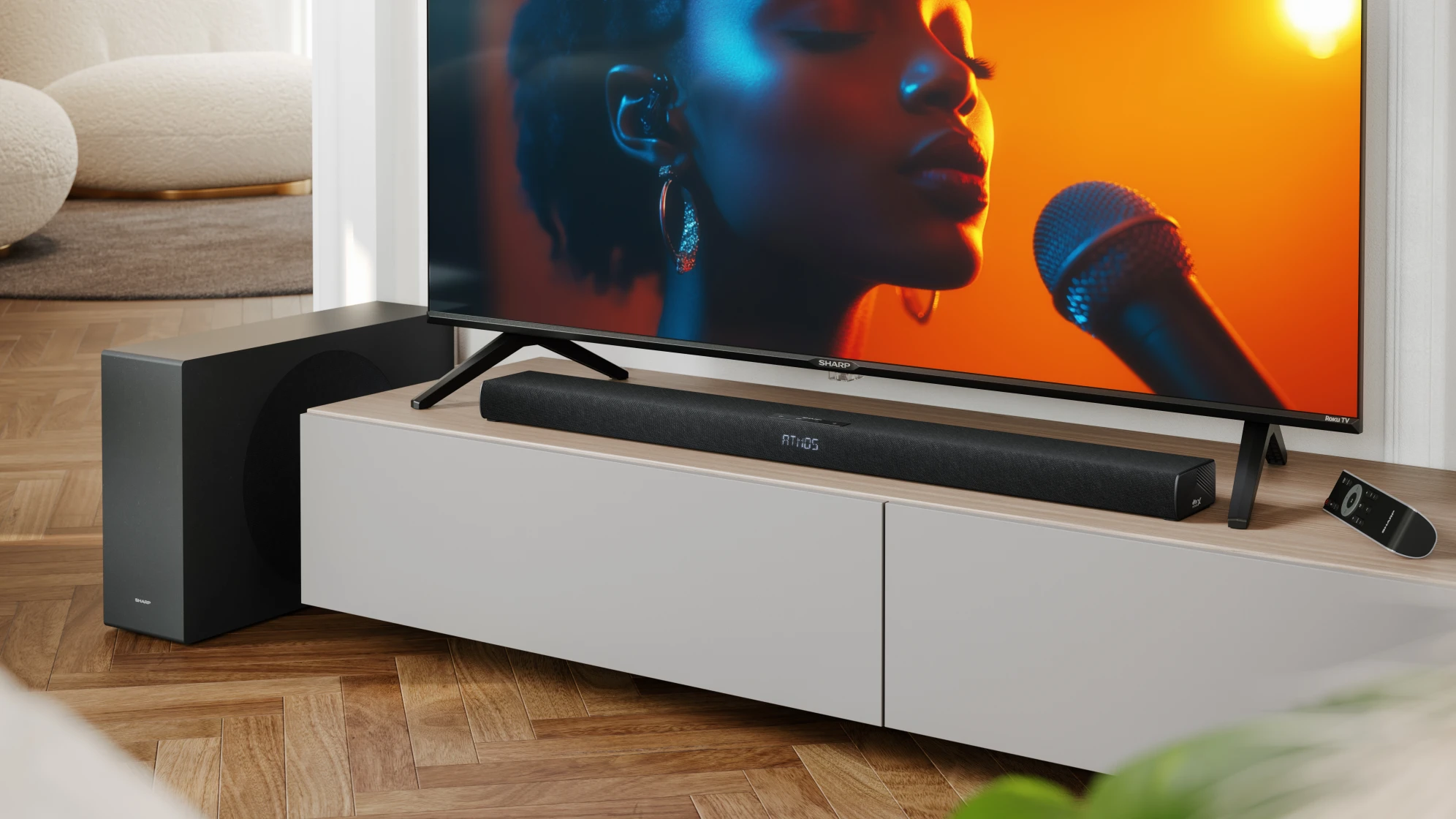 Sharp HT-SBW320 design
