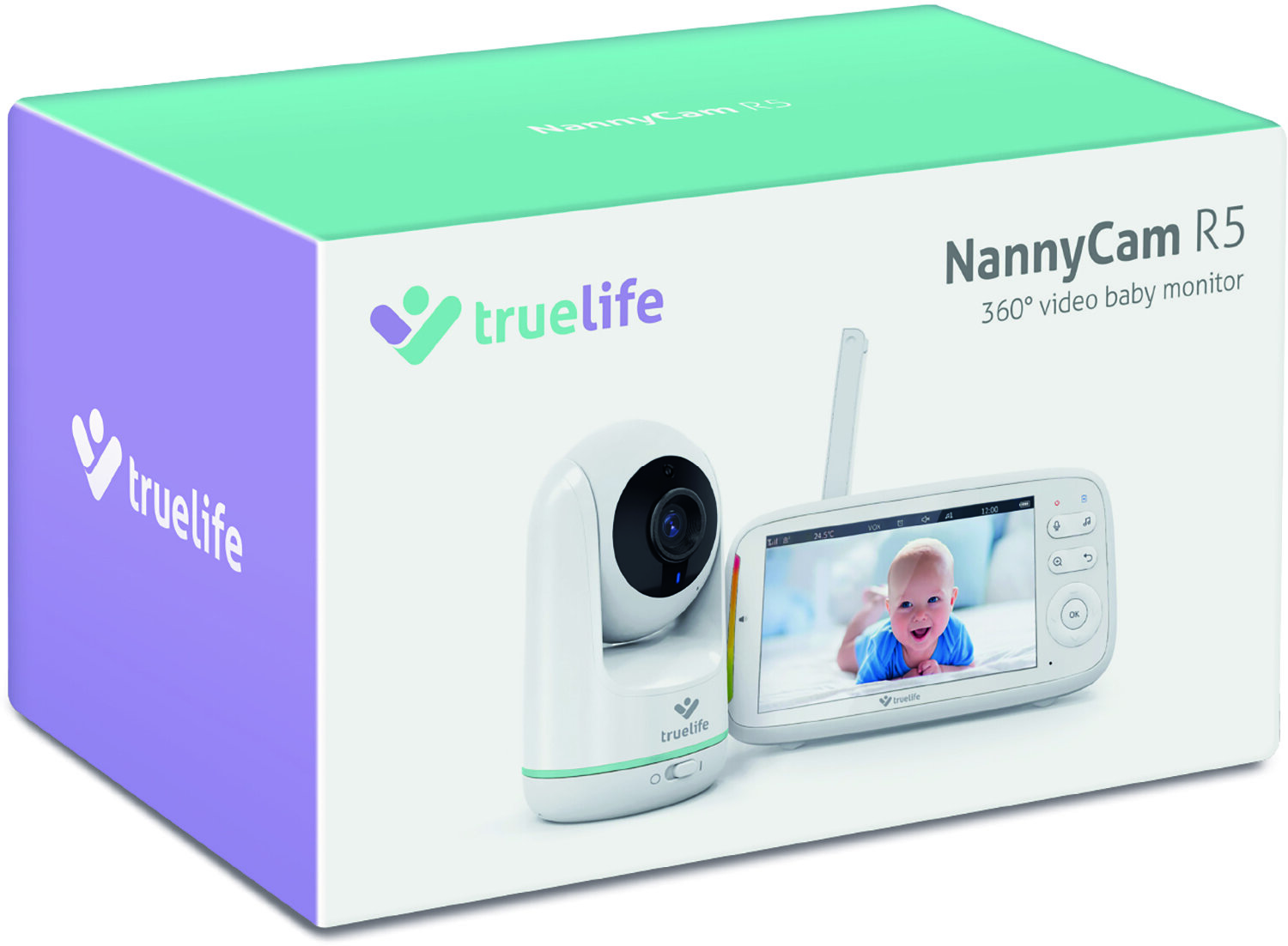 Elektroniczna niania TRUELIFE NannyCam R5 opakowanie