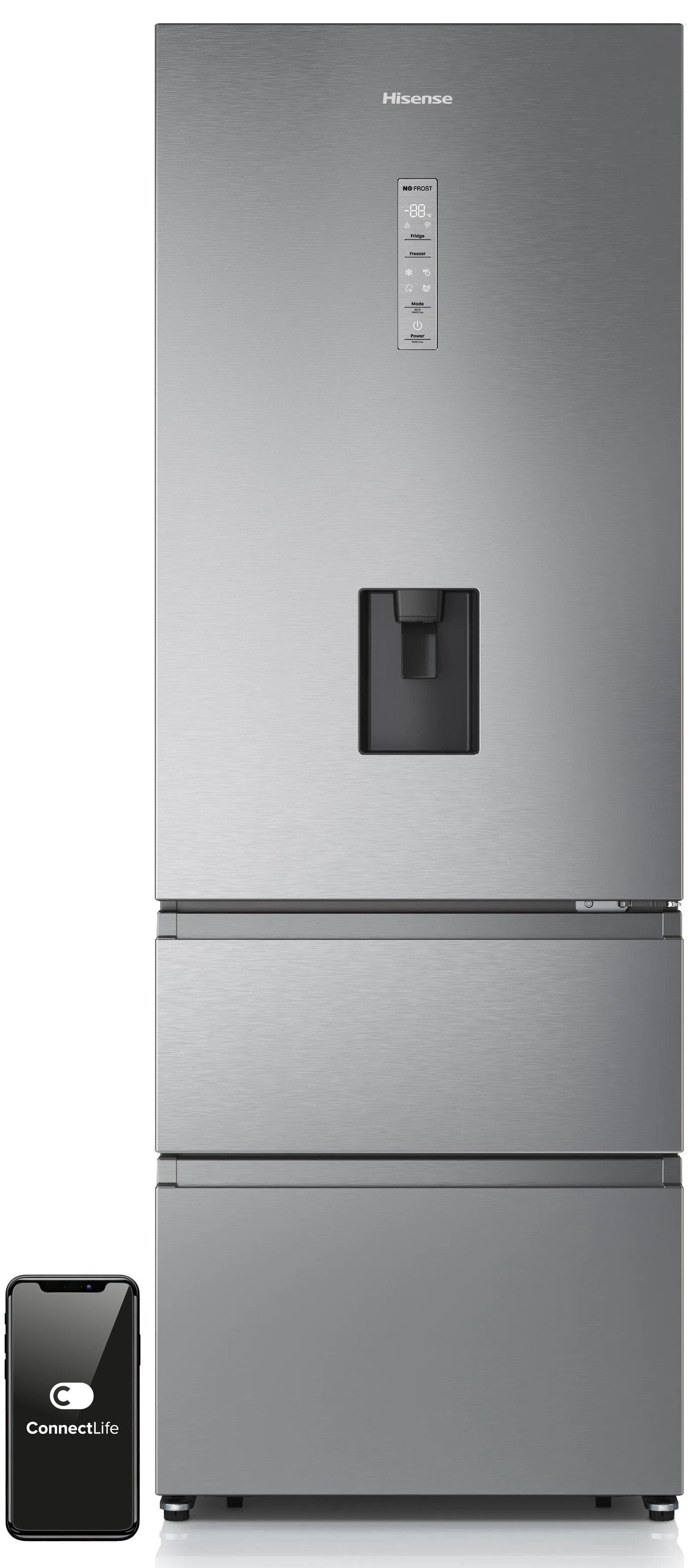 Lodowka HISENSE RT641N4WIE1 front