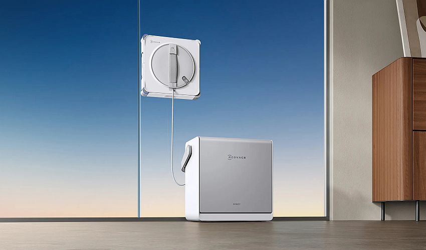 zaawansowany robot myjący okna