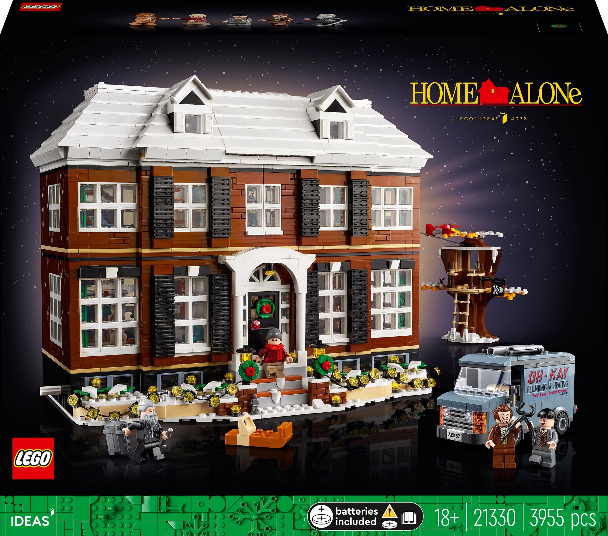 LEGO 21330 Ideas Kevin sam w domu pudełko przód
