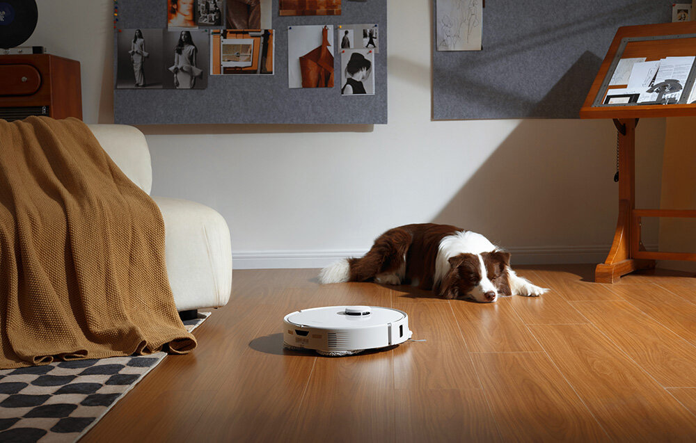 Robot sprzątający ROBOROCK Qrevo Edge 5V1 działanie