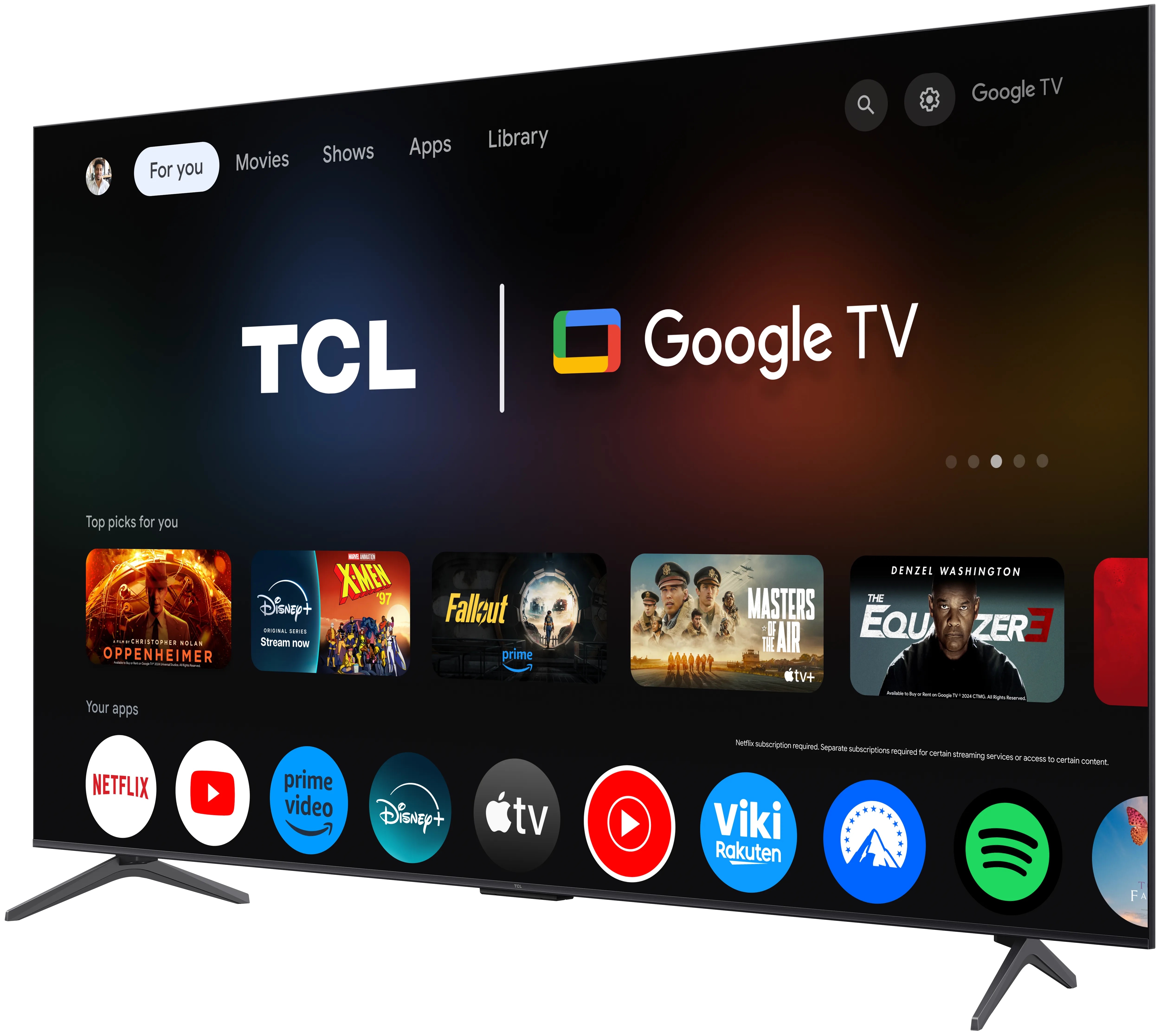 TCL telewizor 65c6k