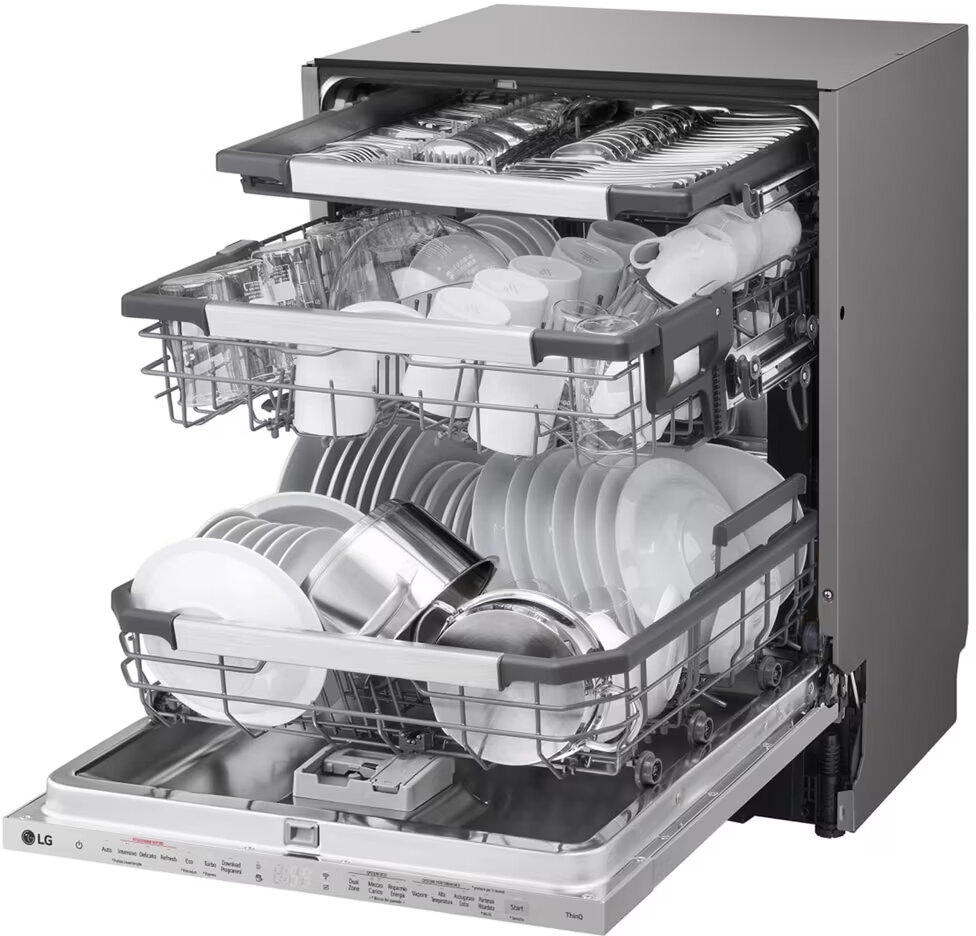 Zmywarka LG DB597TXS pełna