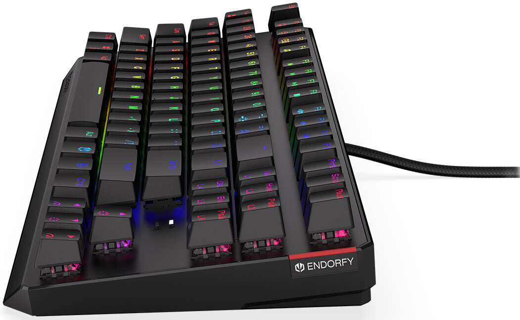 Klawiatura ENDORFY Thock TKL bok