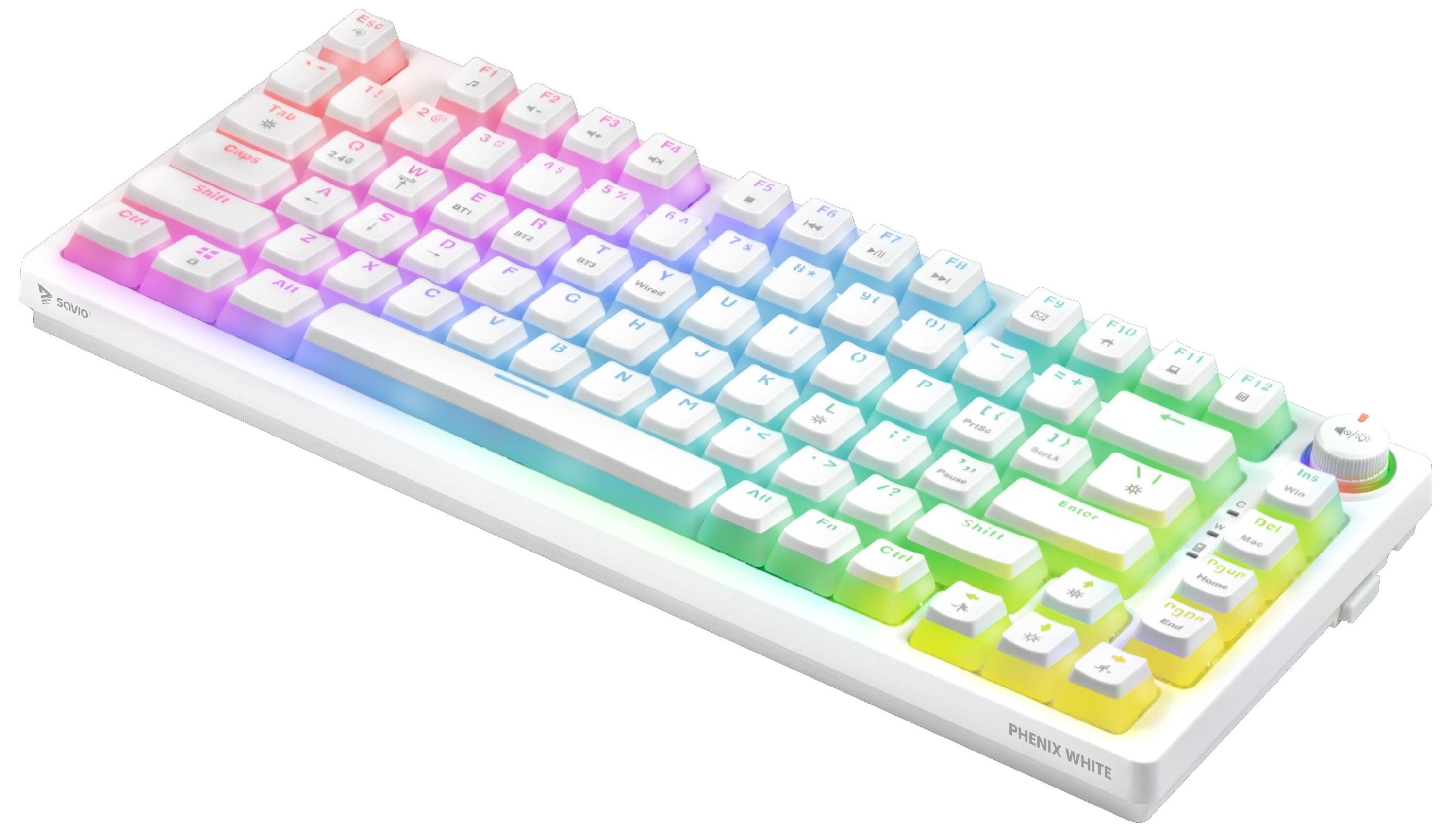 Klawiatura mechaniczna SAVIO bezprzewodowa