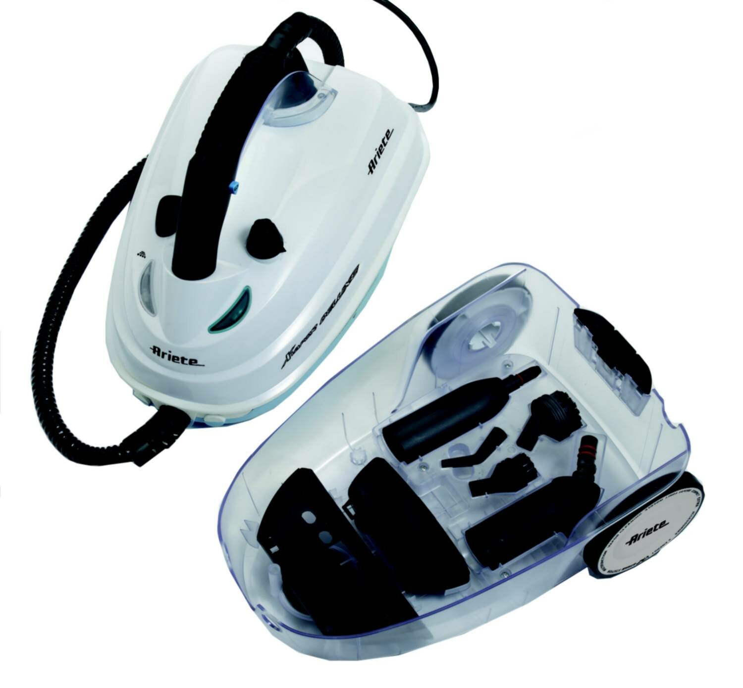 Parownica ARIETE Xvapor Deluxe 4146 schowek na akcesoria