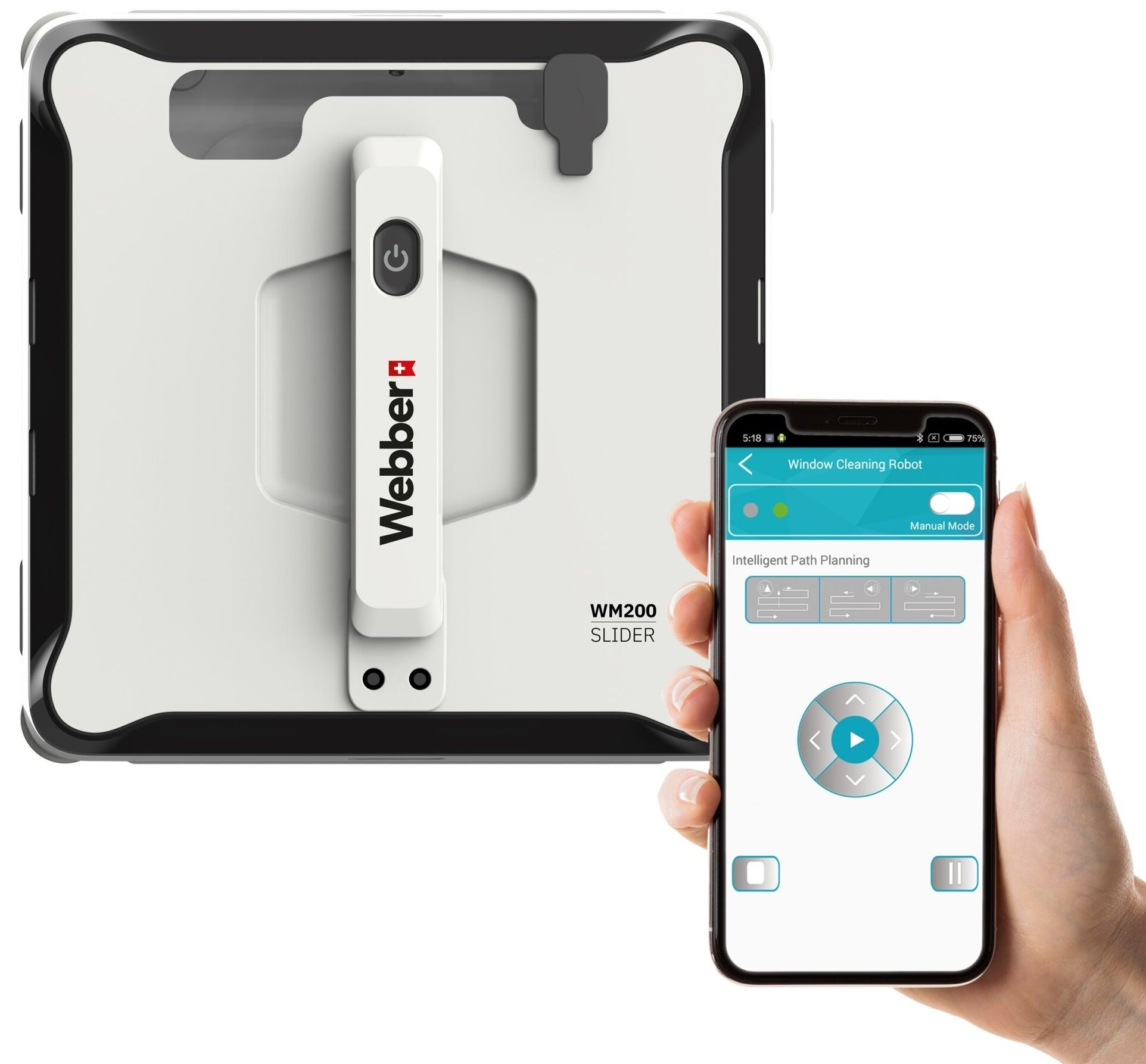 Robot do mycia okien WEBBER WM200 przód