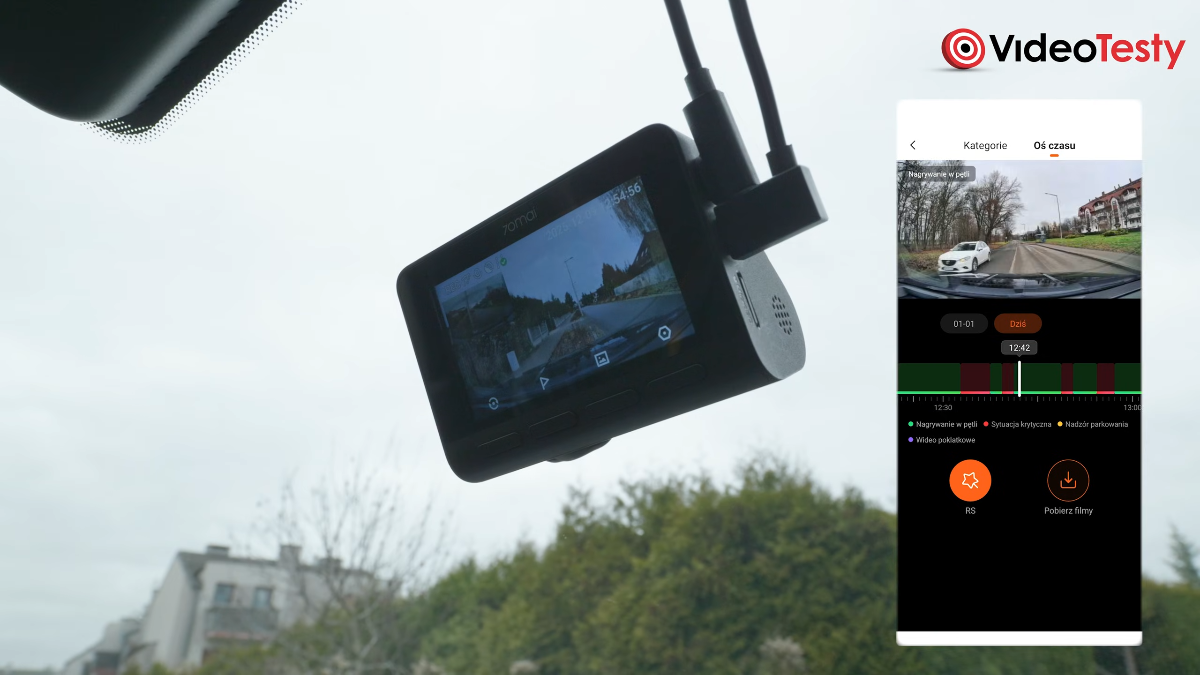 70mai A810S z aplikacją