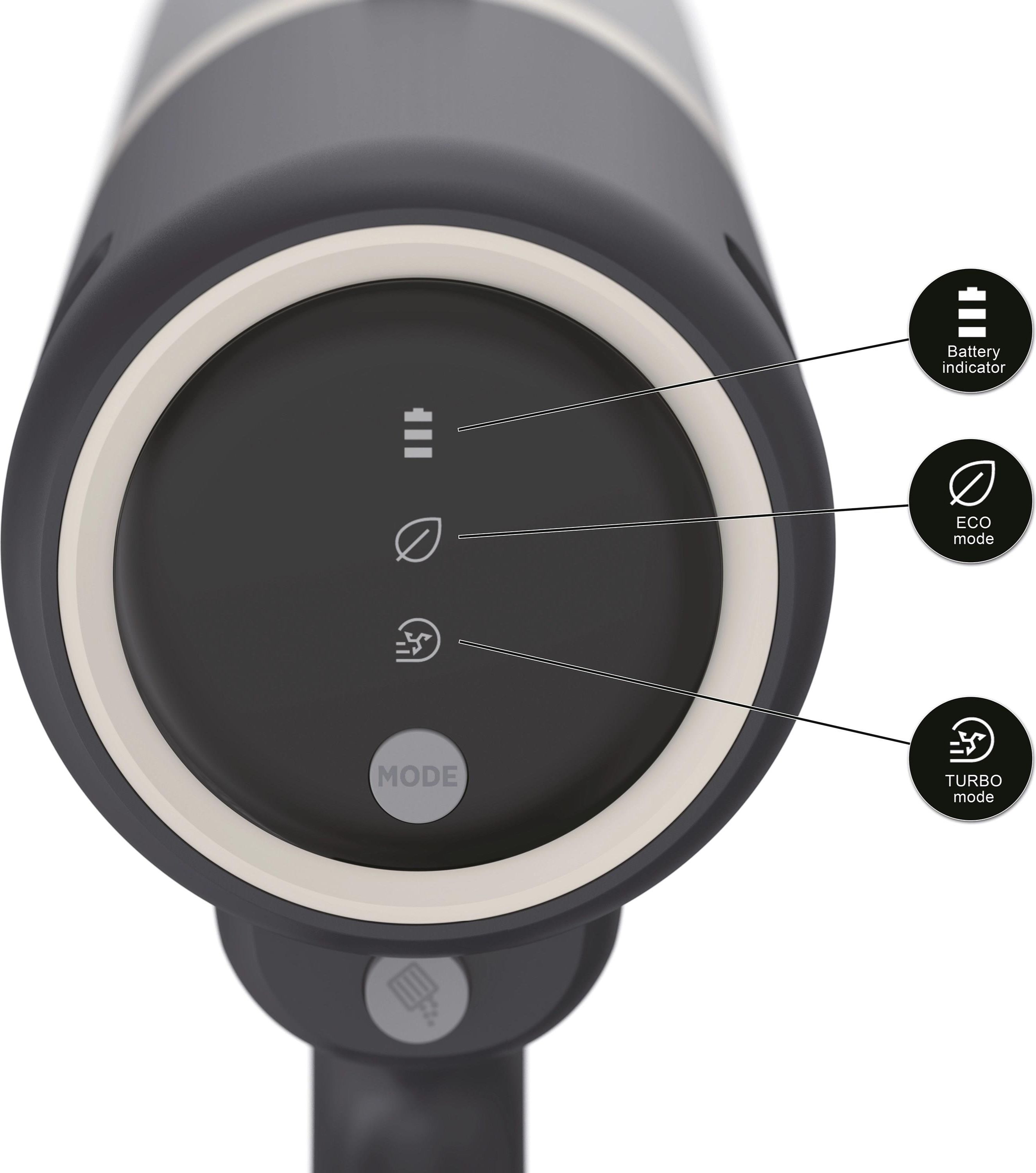 wyświetlacz odkurzacza Hoover