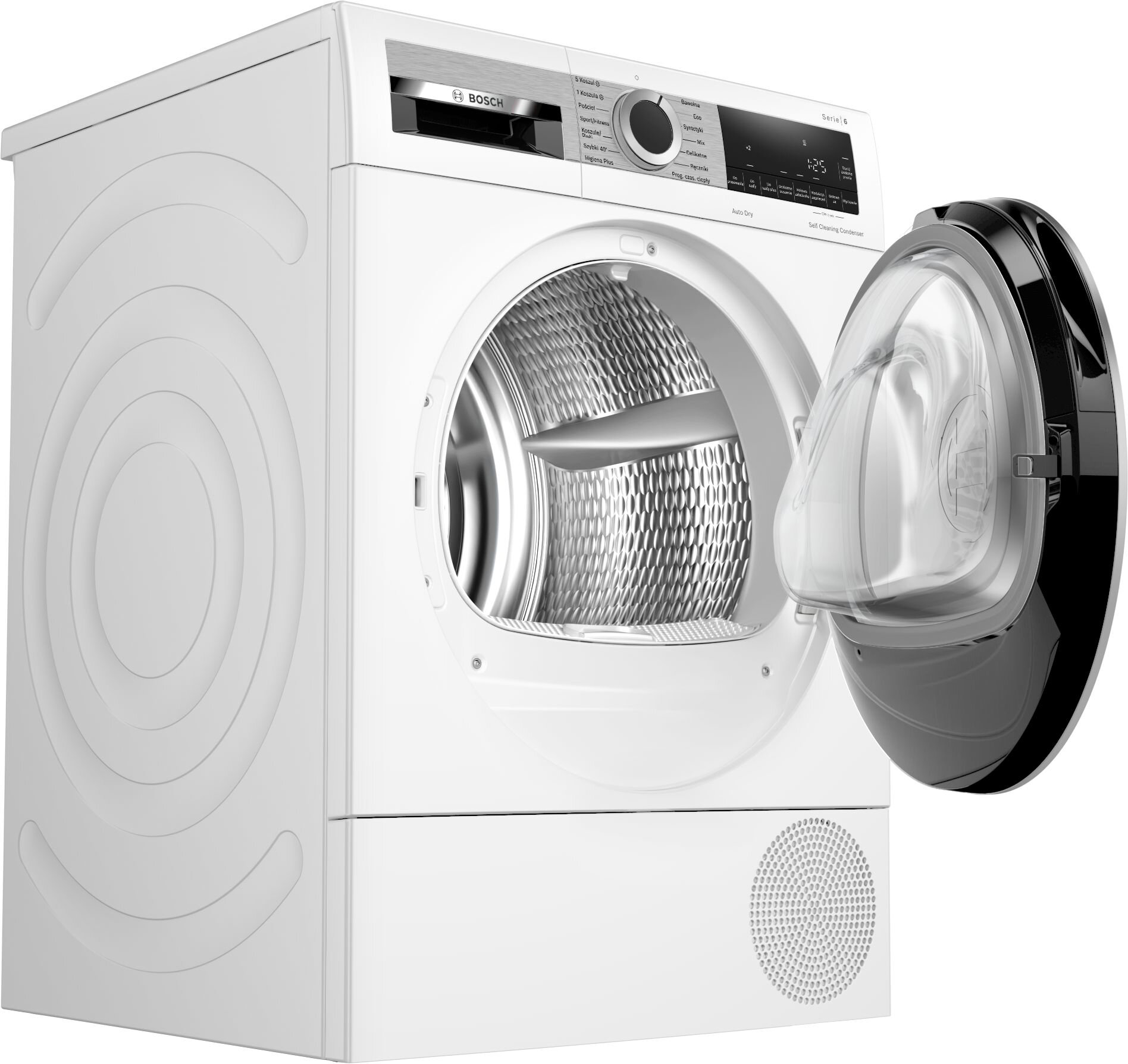 Suszarka BOSCH WQG244CSPL otwarta