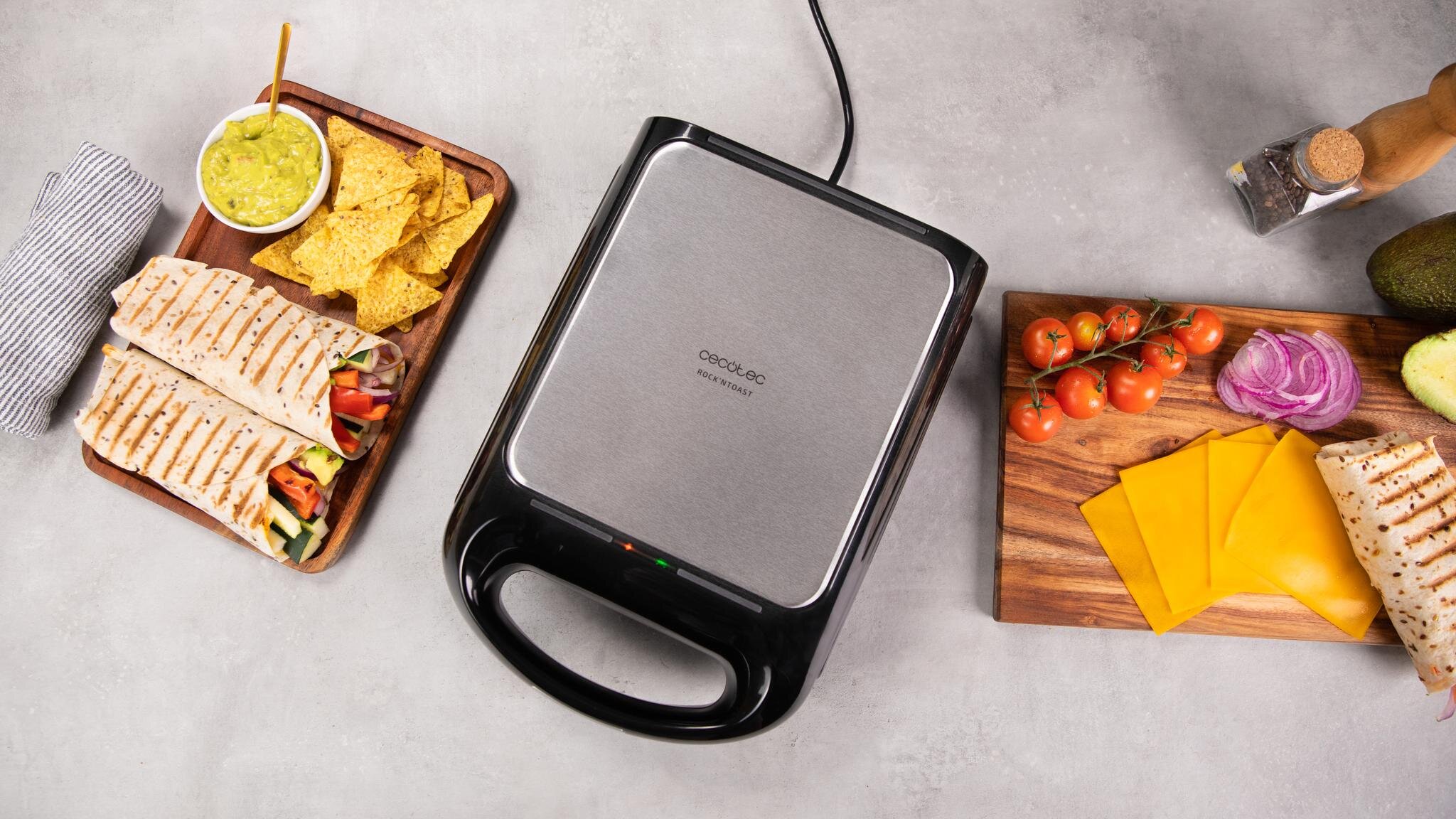 Opiekacz do kanapek CECOTEC Rock'nToast Family 3in1