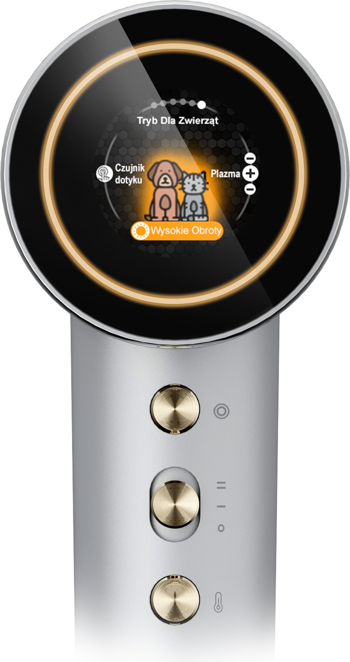 Suszarka SKINVIBE Aurea Family x Plasma SV-001SL ekran