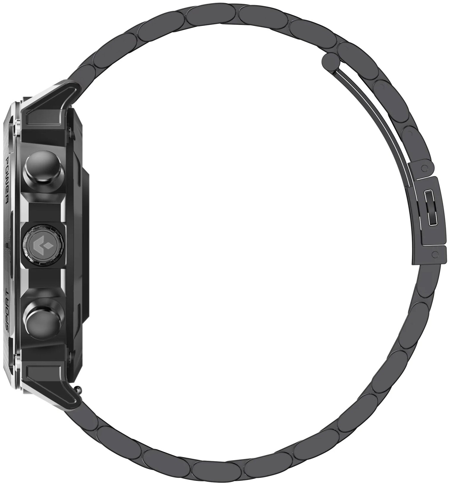 Smartwatch GARETT Atom Czarny bok