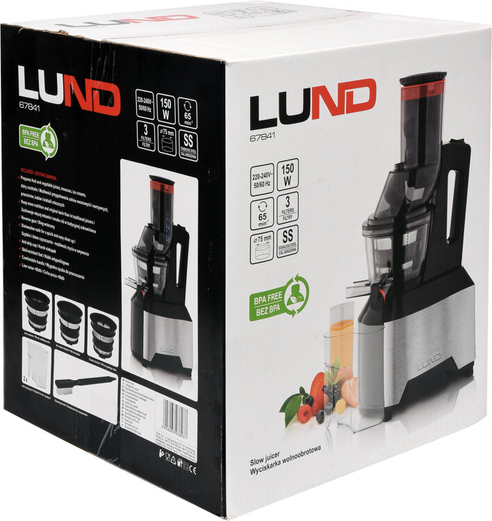 Wyciskarka LUND 67841 opakowanie