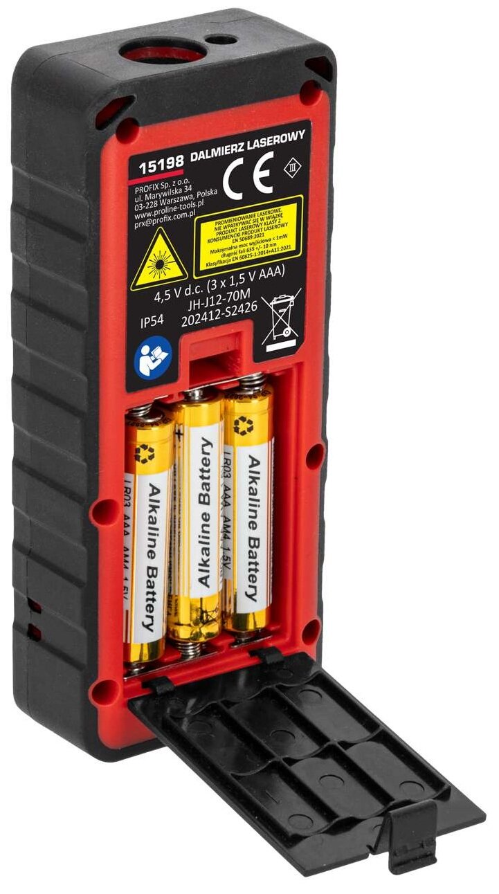 PROLINE 15198 dalmierz na baterie