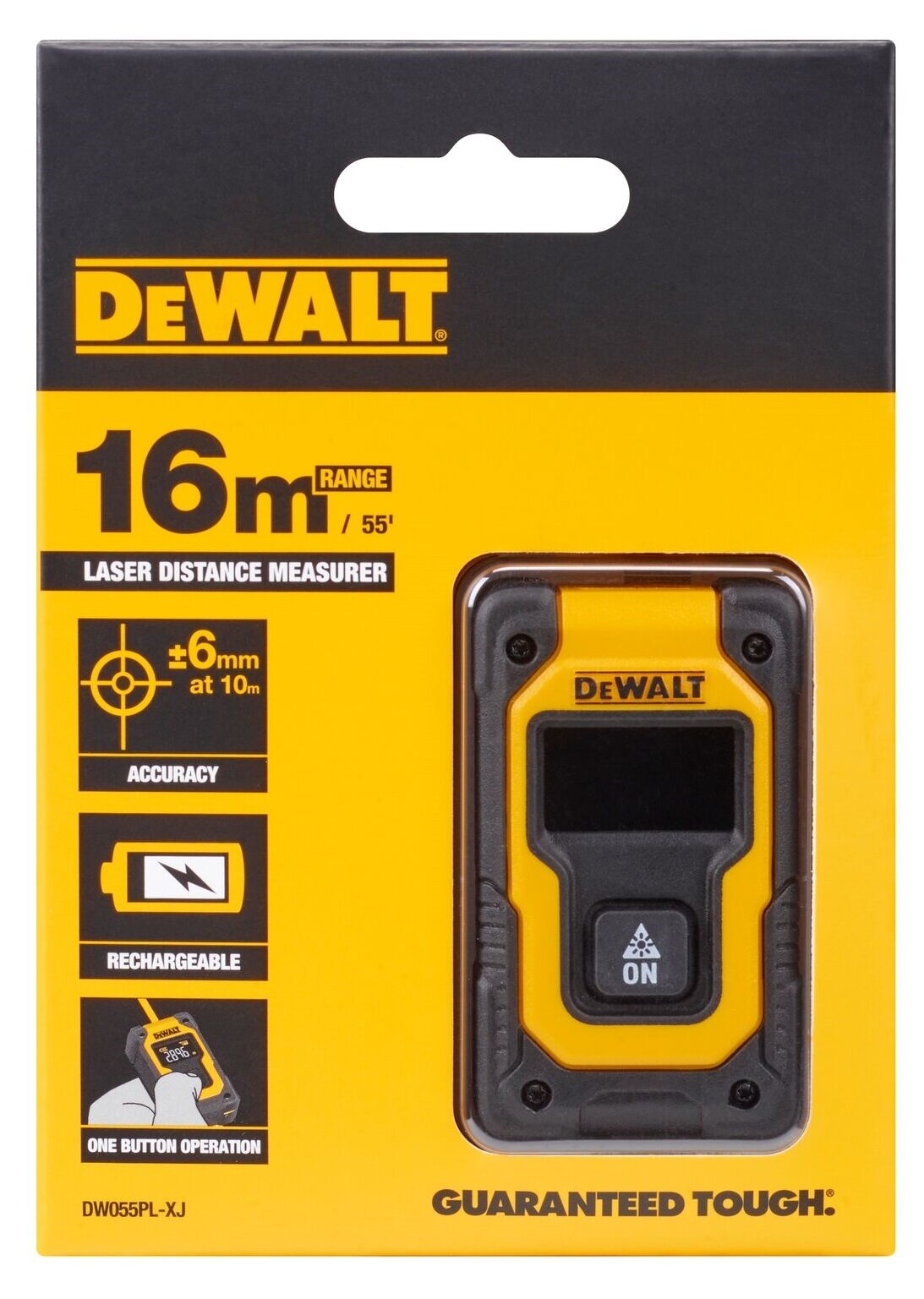 DEWALT DW055PL w opakowaniu