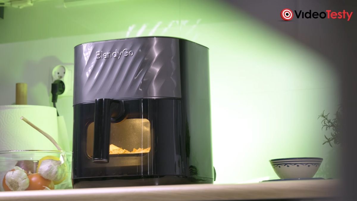 Zielona frytkownica BlendyGo Air