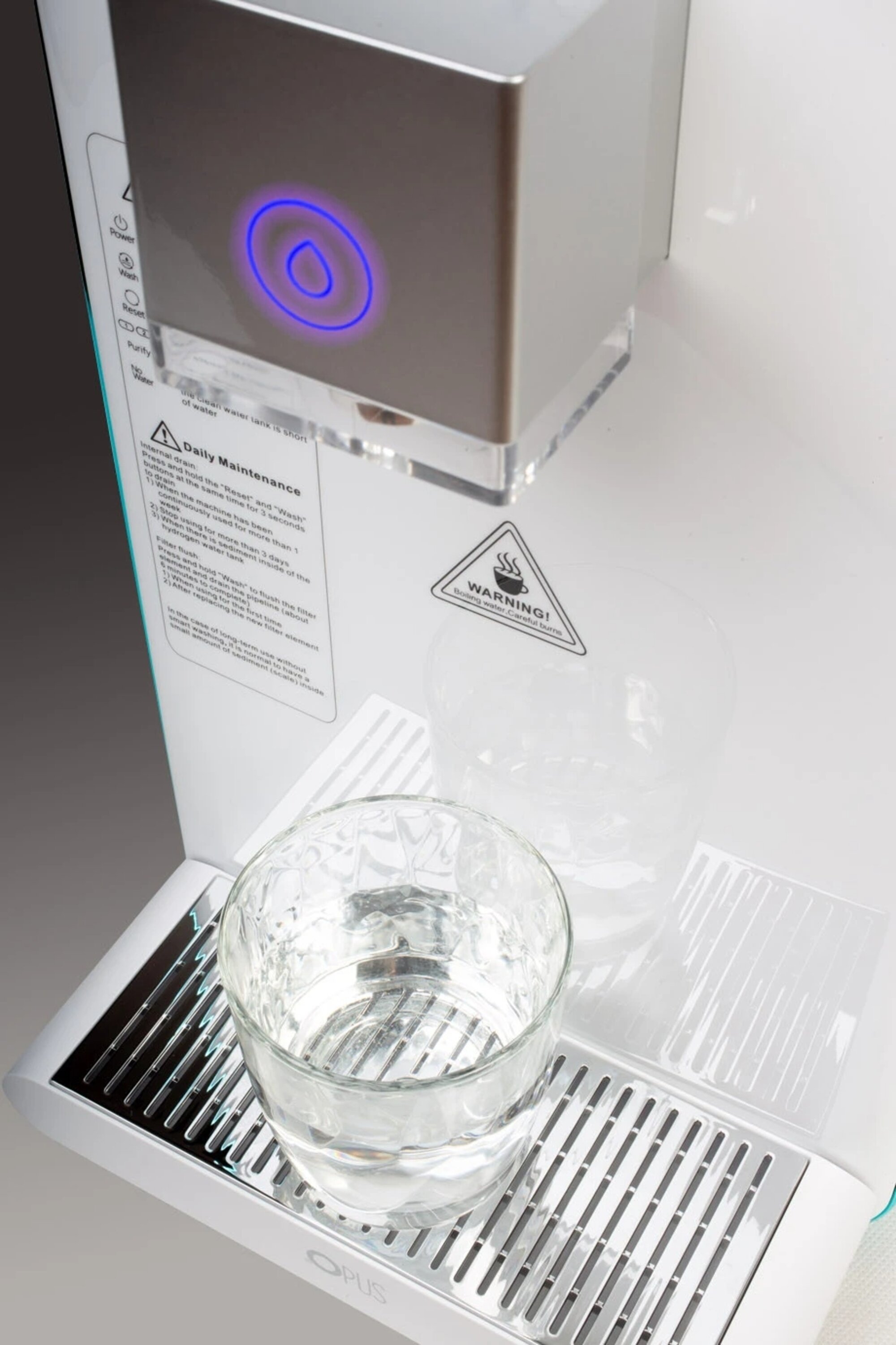 Dyspenser do wody OPUS Miraqua Delta z tacką ociekową