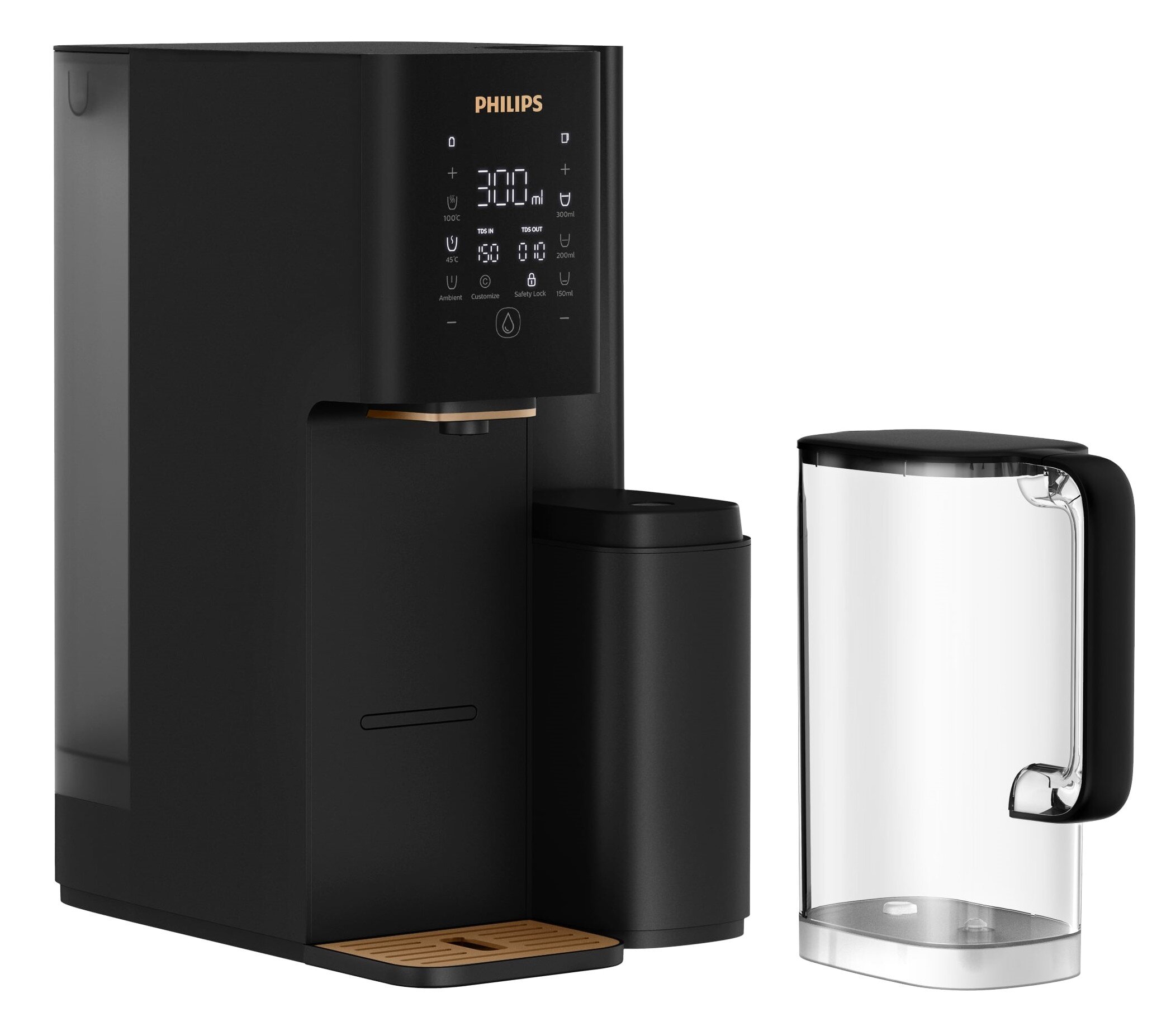 Dyspenser do wody PHILIPS ADD6920BK/10 z dużym zbiornikiem