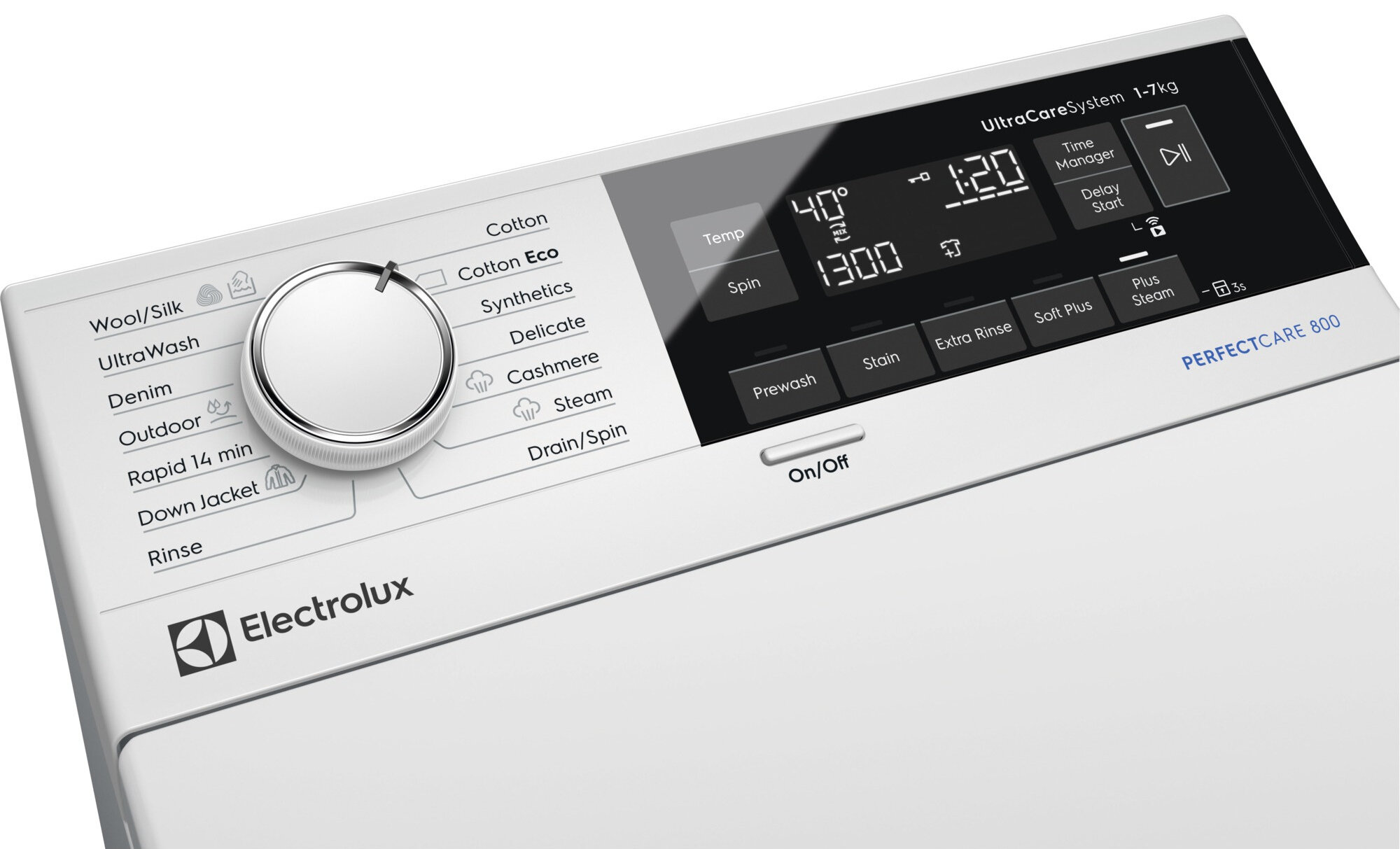 Pralka ELECTROLUX EW8TN3372P panel
