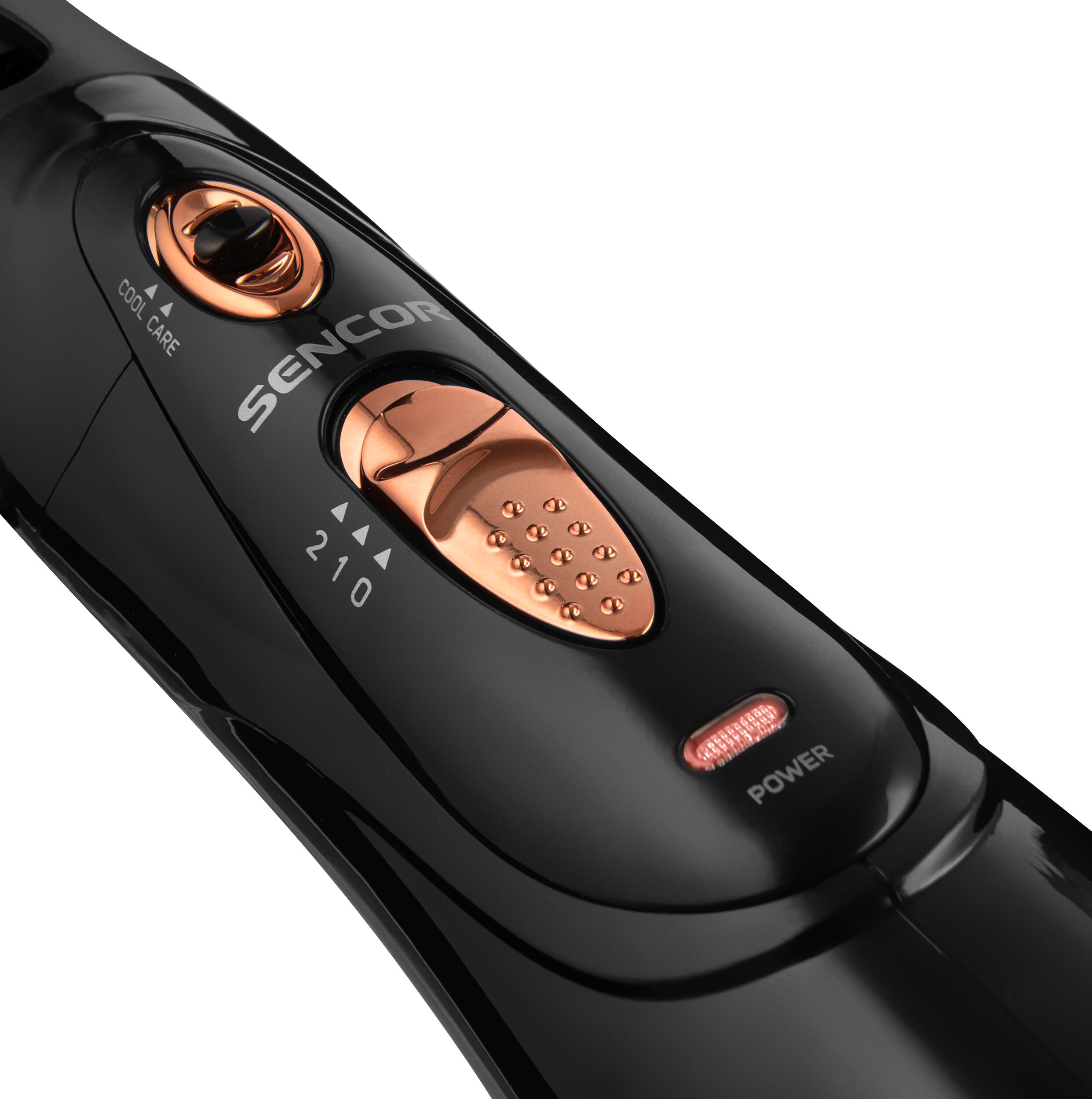 Lokówko-suszarka SENCOR SHS 8550BK przyciski