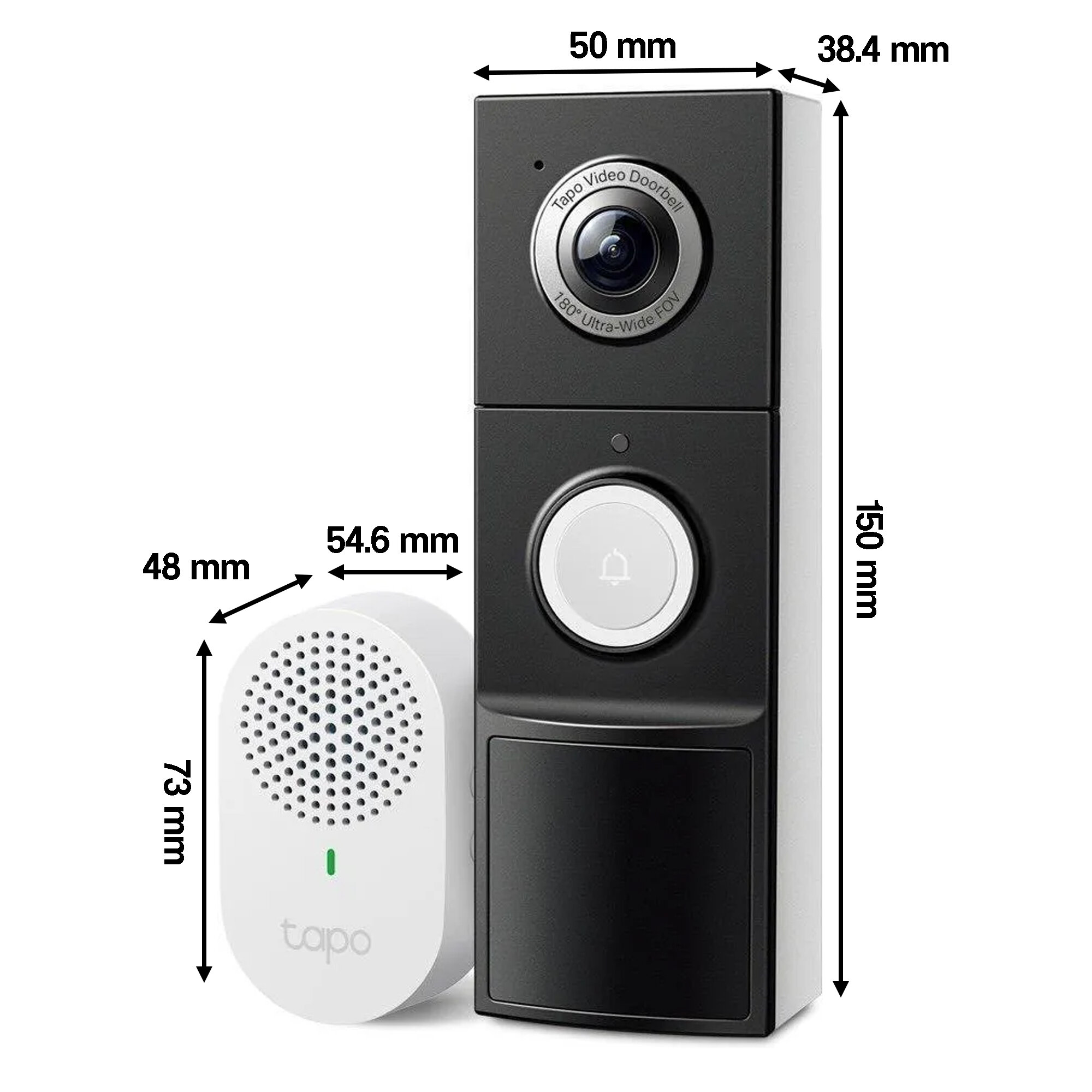 TP-LINK Tapo D235 wymiary