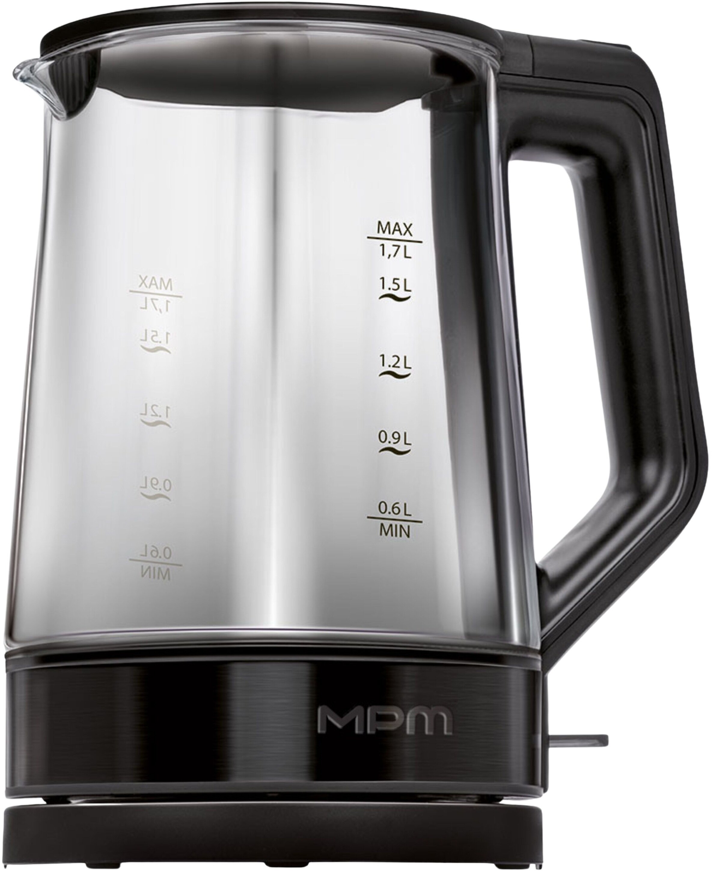 Czajnik MPM MCZ-125 Inox szkło