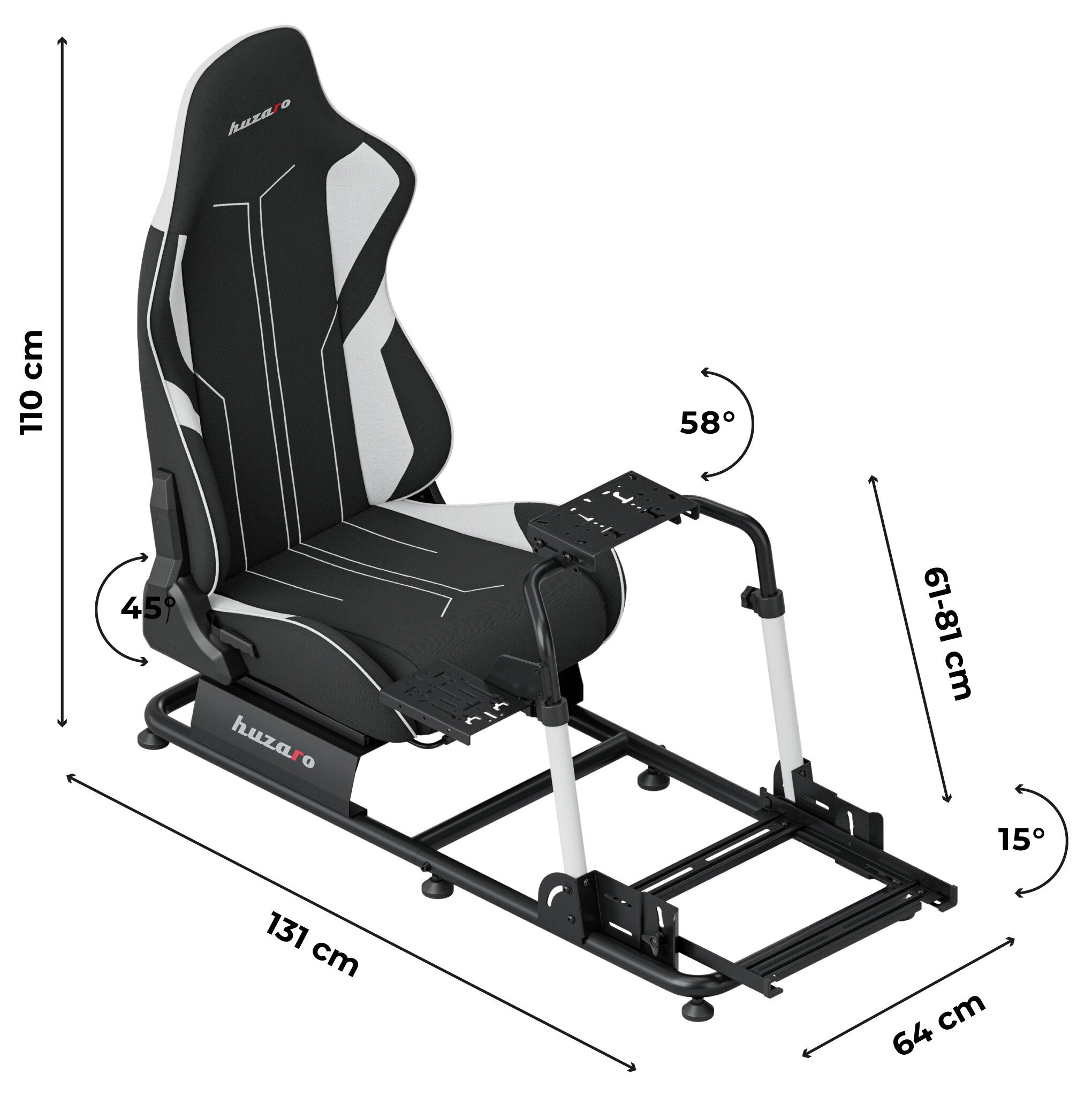 Kokpit HUZARO Speed 5.5 wymiary