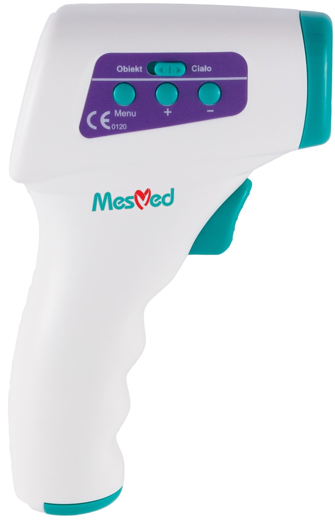 Termometr bezdotykowy MESMED MM-007 Forst Plus bok