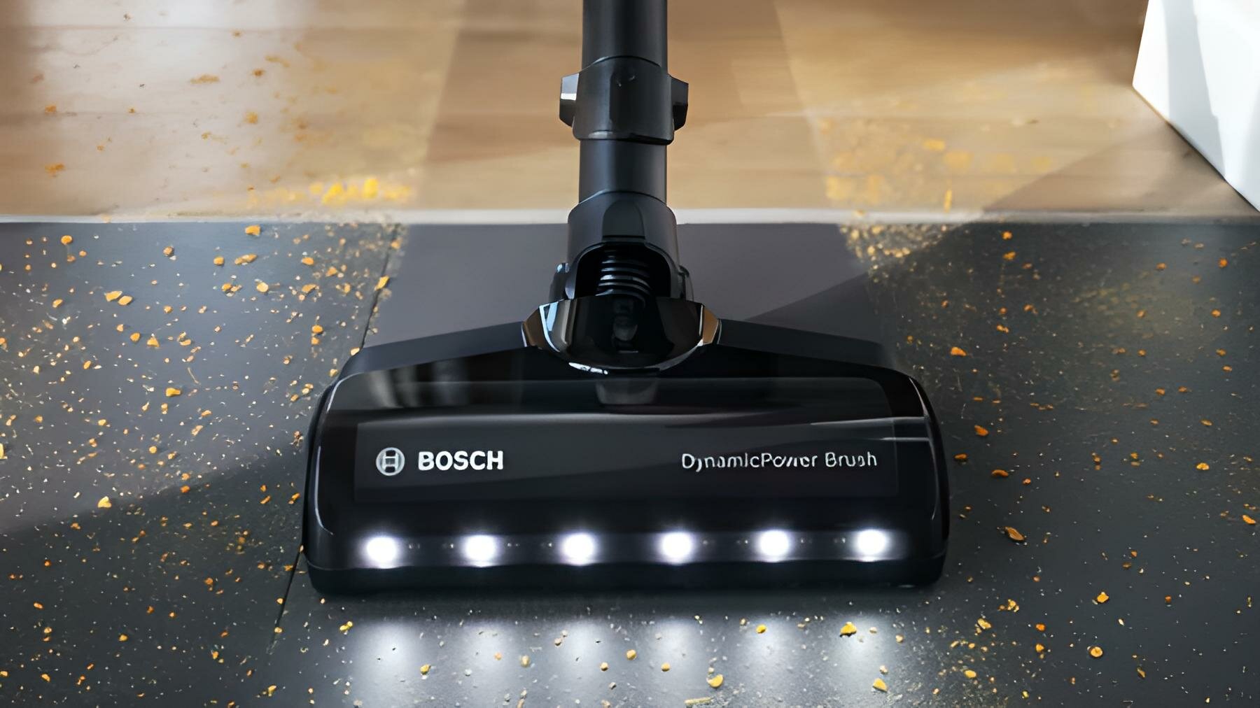 Odkurzacz BOSCH Unlimited 7 BCS711EXT podświetlenie