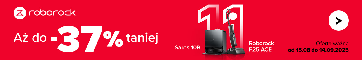 Roborock promocja na 11 lat