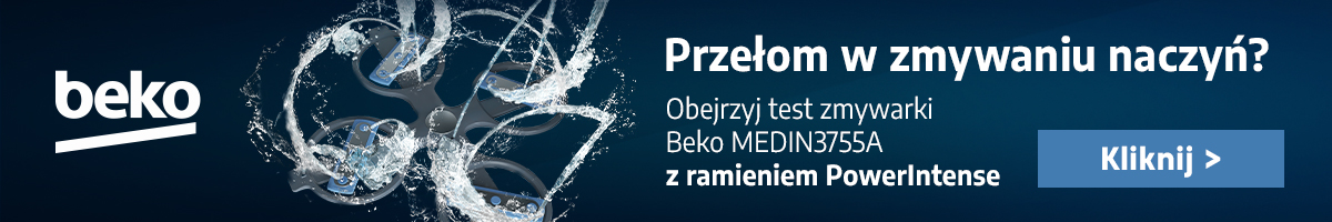 Beko MEDIN3755A,  recenzja zmywarki z PowerIntense