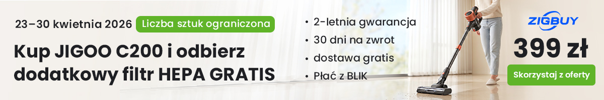 Czy za 500 złotych możesz mieć dobry odkurzacz? Test JIGOO C200