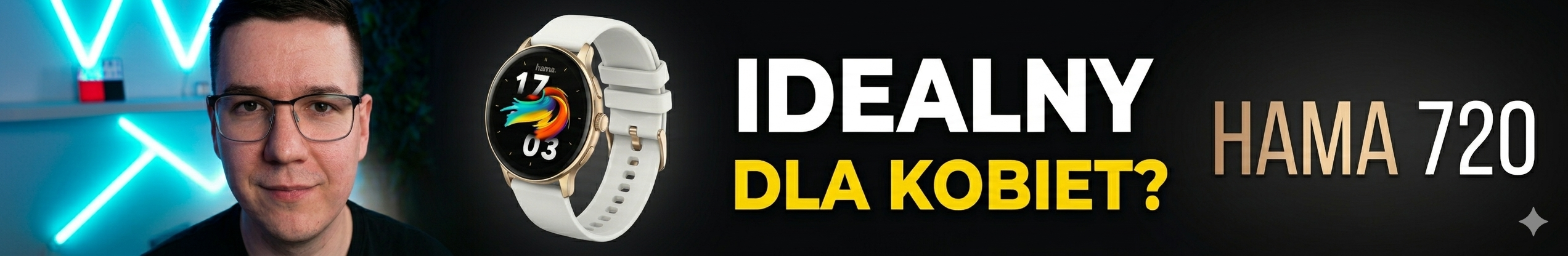 Hama 720 smartwatch dla kobiet