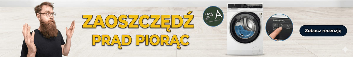 Pralka na miarę wieku: Sprawdzamy Electrolux UltraCare 800 EW8F5402QP