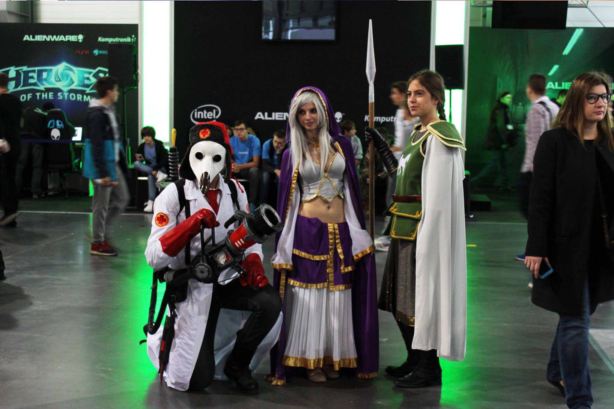 Ekipa Cosplayerów na PGA 2015