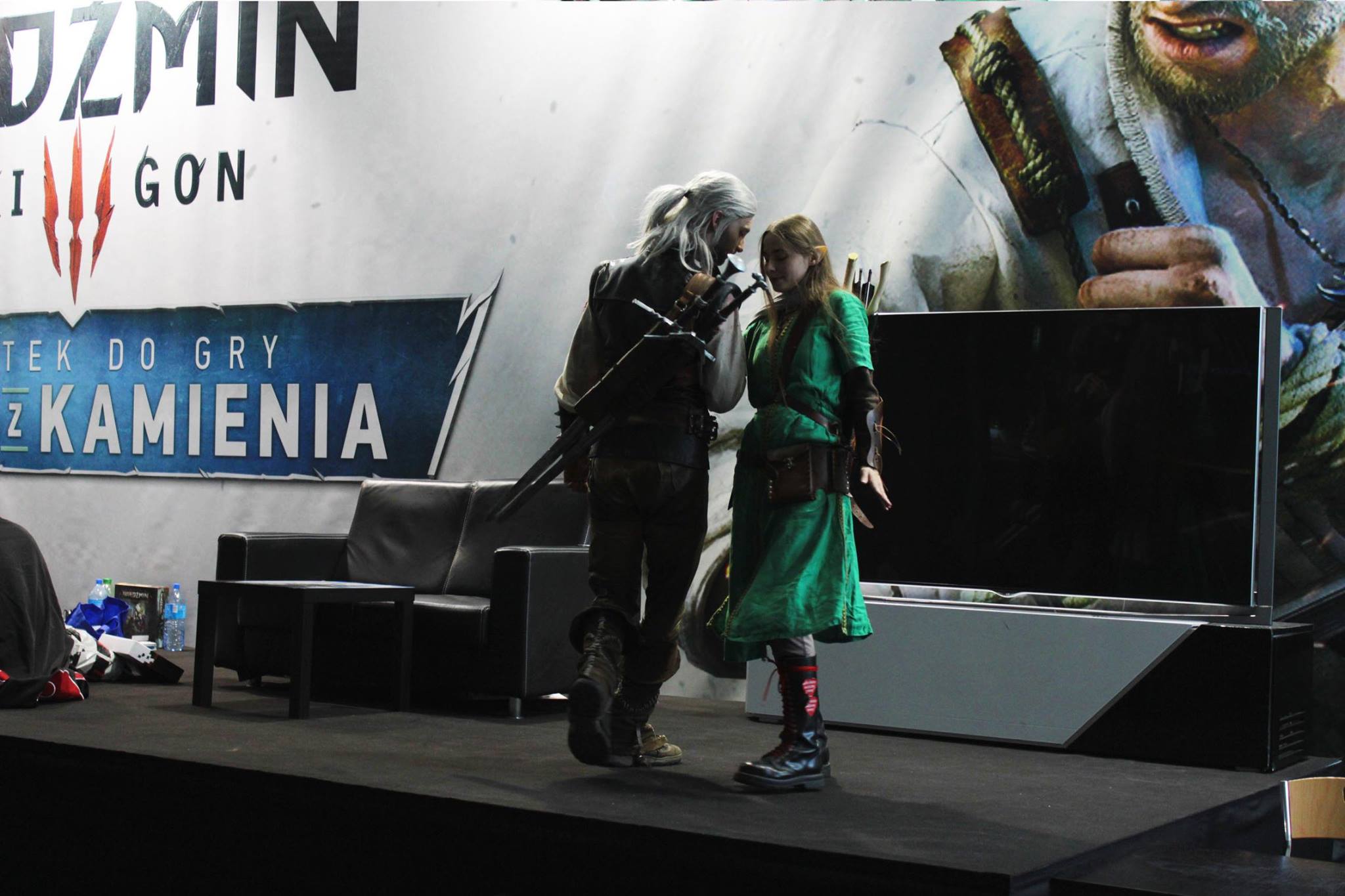 Cosplayerzy z Wiedźmina - PGA 2015