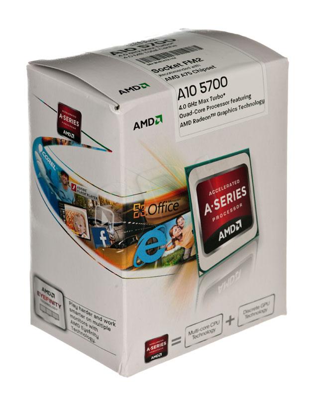 ᐅ AMD APU A10-5700 3.4GHz BOX (FM2) (65W) - Ceny, opinie, dane ...