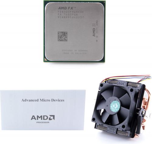 Processeur AMD FD8320FRHKBOX FX 8-Core Black Edition - Socket AM3+