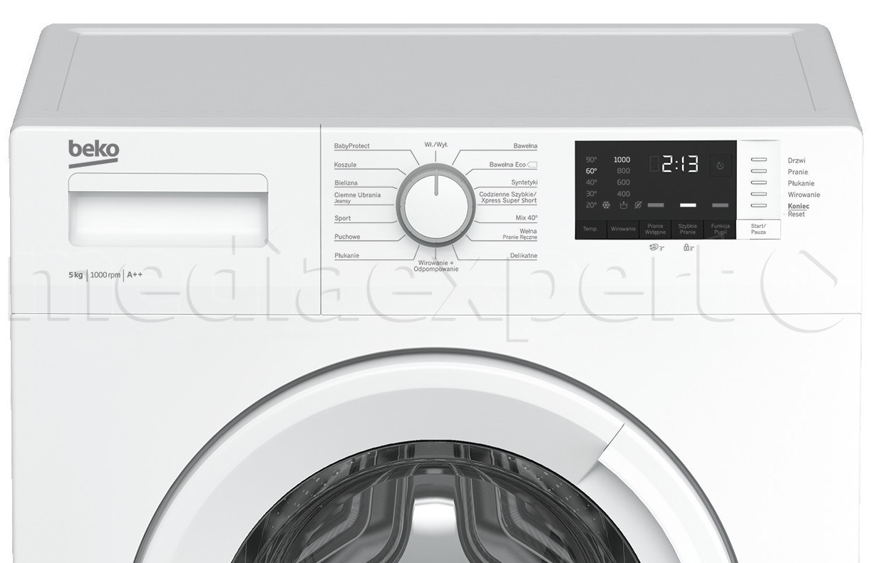 ᐅ BEKO WRS 5512 BWW - Ceny, opinie, dane techniczne | VideoTesty.pl